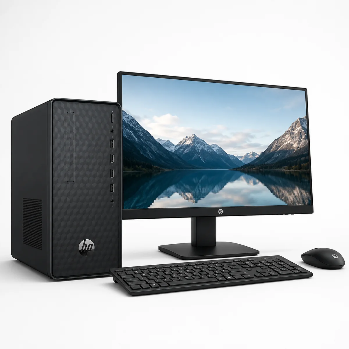HP Desktop 290 G9 Core i7 12th Gen, 8GB RAM, 512GB SSD + 22-inch Monitor