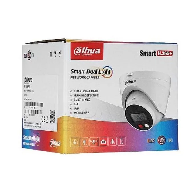 DAHUA DH-IPC-HDW1439V-A-IL Dome 4MP (2.8 mm) Entry Smart Dual Light Network Camera