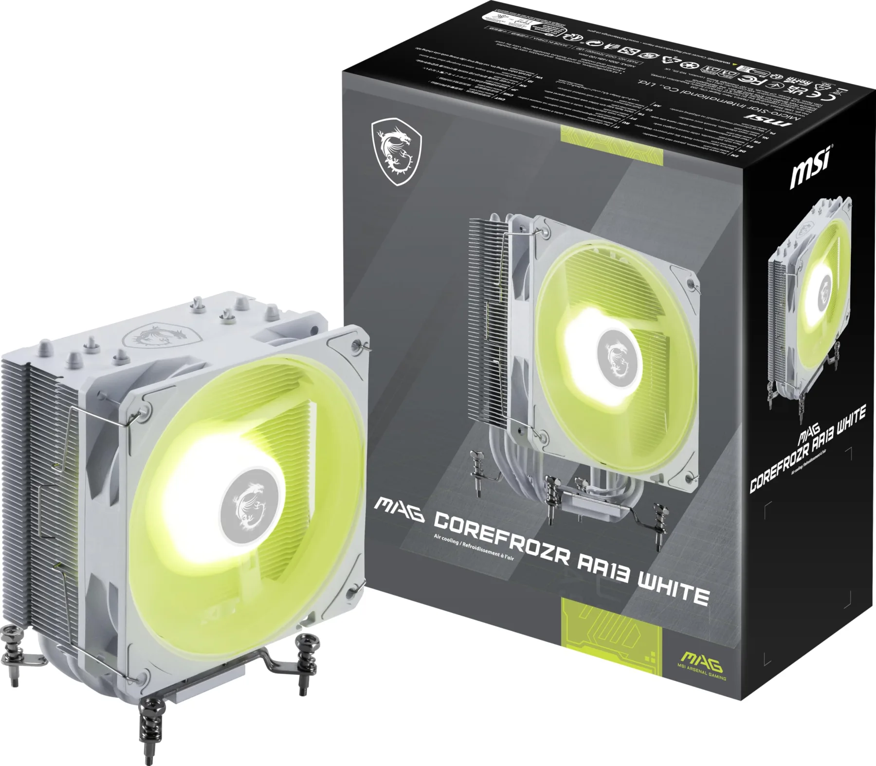 MSI MAG COREFROZR AA13-Tower air CPU cooler (306-7ZWHA21-L80)